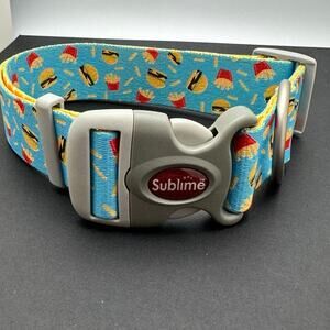 Adorable Summer Cookout Theme Dog Collar